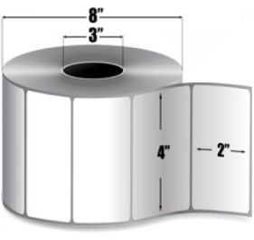 AirTrack 4x2 TT-NP Barcode Label