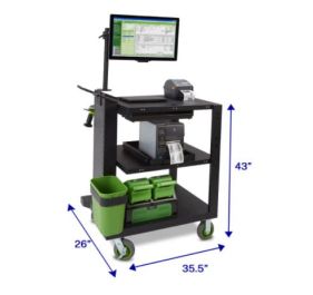 Newcastle Systems PC510i Mobile Cart