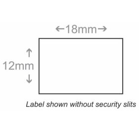 BCI LXK1812W-1RN-SL Labels