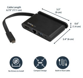 StarTech DKT30CHCPD Cables, Connectors, and Adapters