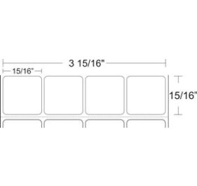 Zebra 10006349 Barcode Label