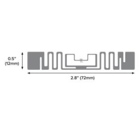 Zebra 10036028-R RFID Label