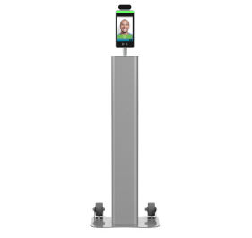 Barcodes Temperature Screening Kiosk Pedestal with Battery Data Terminal