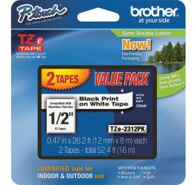 Brother TZE2312PK Labeling Tape