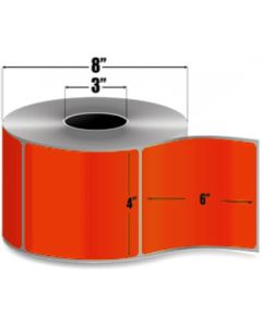 AirTrack® ATTFC-4-6-1000-OR-R Barcode Label