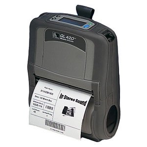 Zebra Q4D-LUBAL000-L2 Portable Barcode Printer
