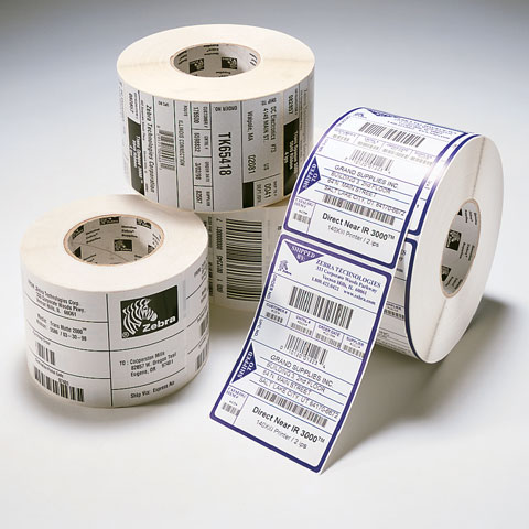 Zebra 10036352-R Barcode Label
