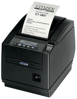 Citizen CT-S801IIS3RSUBKP Receipt Printer