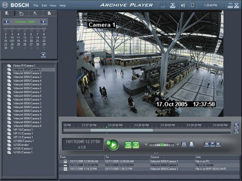 Bosch VIDOS 3504 CCTV Camera Software