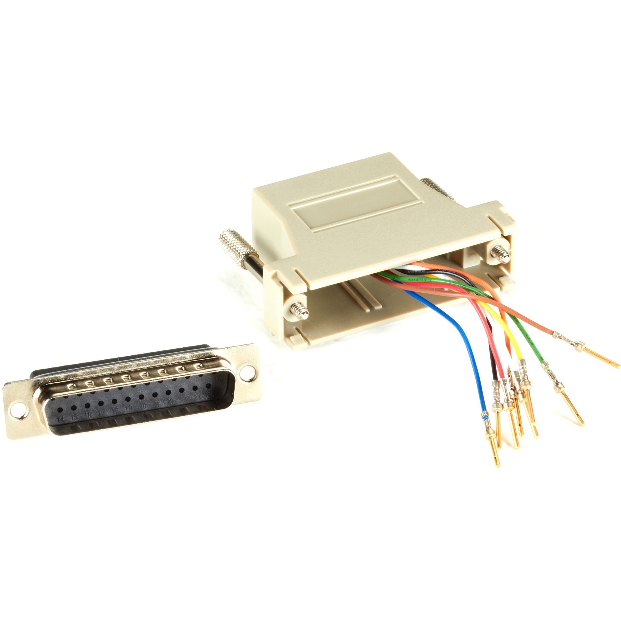 Amazon.com: Black Box Network Services DB25 Modular Adapter