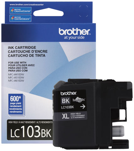 Brother LC103BK InkJet Cartridge