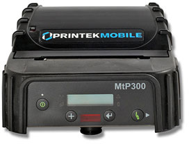 Printek MtP MtP300 Portable Printer - Barcodesinc.com