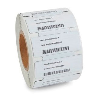 るいるい　1002 Zebra 10026766 RFID Labels - Barcodes Inc.