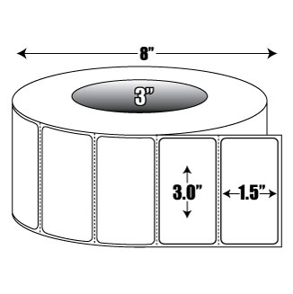 Intermec E08940-R Barcode Label