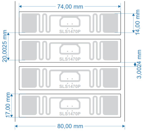 SLS RFID 10020265-SLS RFID Label