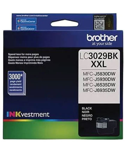 Brother LC3029BK InkJet Cartridge