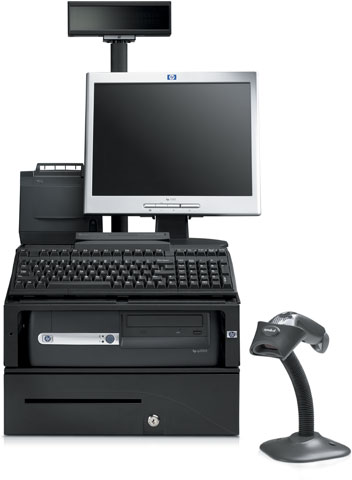 HP N14514 POS Touch Terminal
