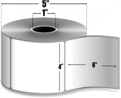 Intermec E15539-R Barcode Label