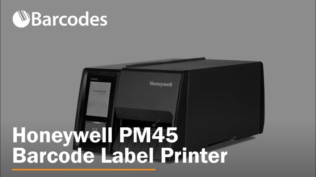 honeywell pm45 barcode label printer