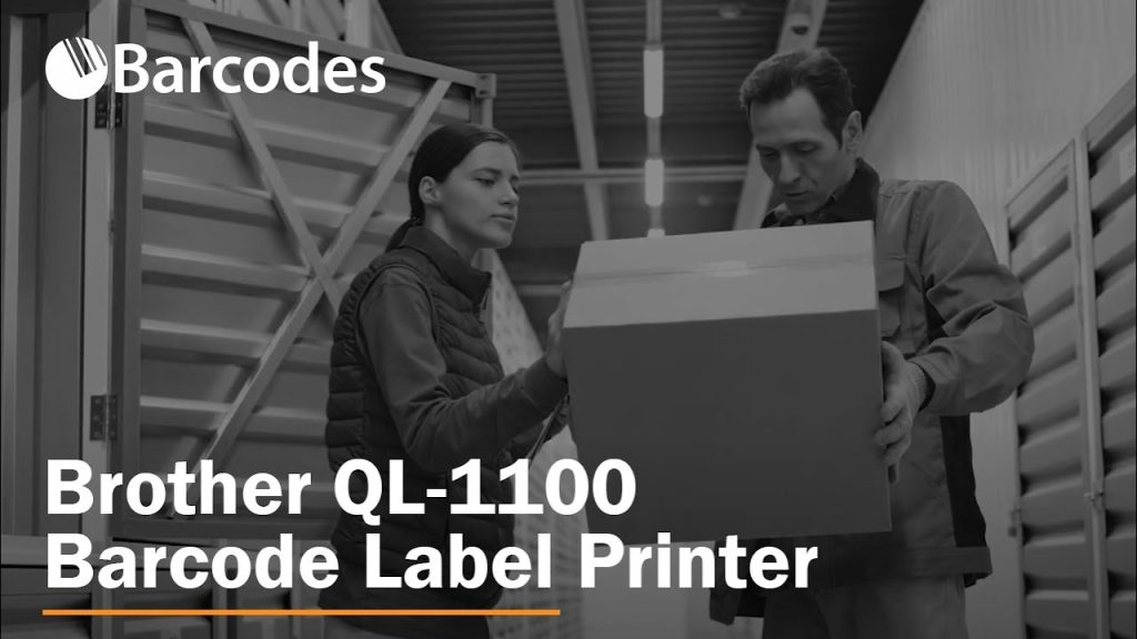 Brother QL1100 Barcode Label Printer Warehouse Barcoding