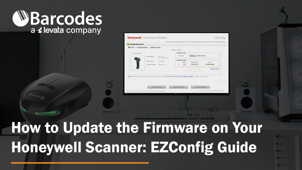 how to update firmware on honeywell scanner with ezconfig guide