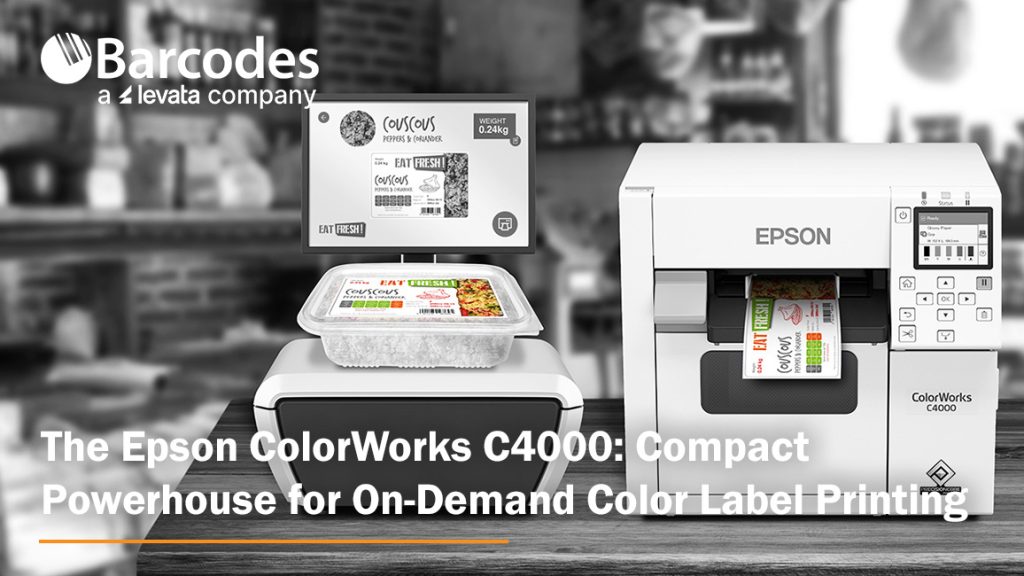 The Epson ColorWorks C4000: Compact Powerhouse for On-Demand Color Label Printing