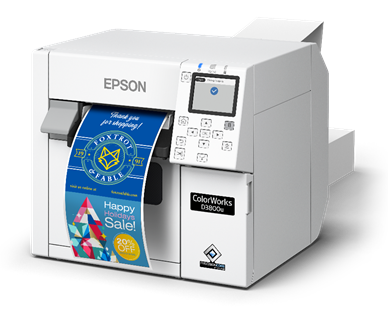 Epson ColorWorks CW-D3800 Color label and ID Badge Printer