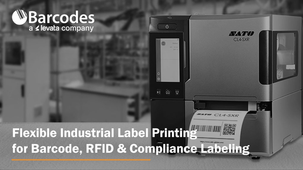 Flexible Industrial Label Printing for Barcode, RFID & Compliance Labeling