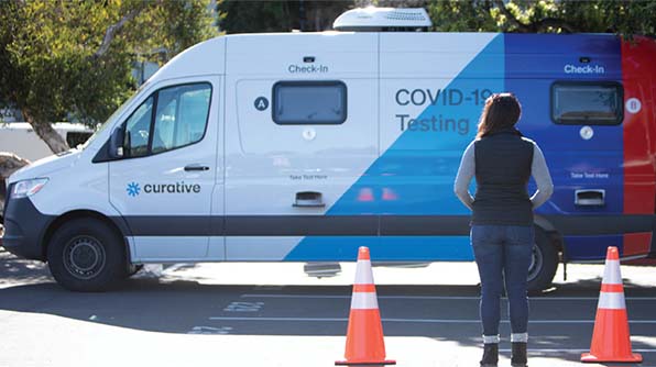 Curative Leverages Curbside Mobile Computing for 22 Million COVID-19 Tests